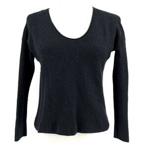 Madewell Women’s XS Black Merino / Alpaca Viscose Blend Round Neck Sweater‎